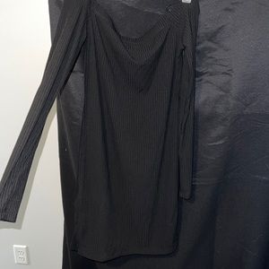 Little black dress - size L- off the shoulder